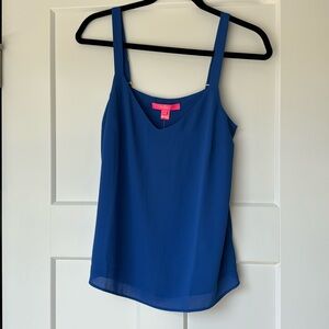 NWT Lilly Pulitzer Nadia Cami in Borealis Blue